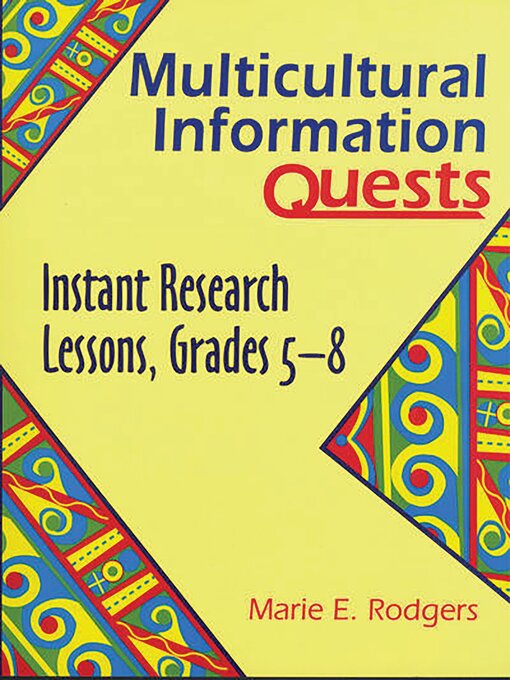 Title details for Multicultural Information Quests by Marie Rodgers - Wait list